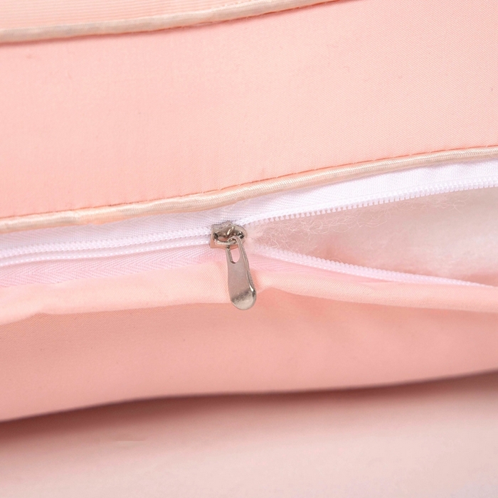 91家纺网 家纺一手货源 找家纺 佳尚枕芯 2025新款凉感乳胶枕枕头枕芯 粉色48x74cm