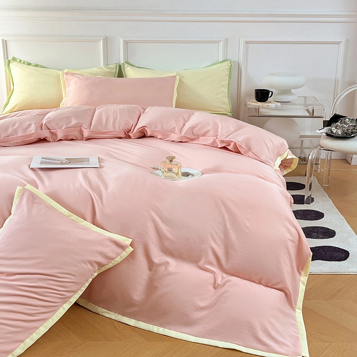 91家纺网 家纺一手货源 找家纺 （总）VIP被业 2025新款赛天丝凉感透气四件套单枕套