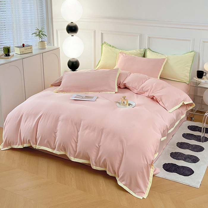 91家纺网 家纺一手货源 找家纺 （总）VIP被业 2025新款赛天丝凉感透气四件套单枕套