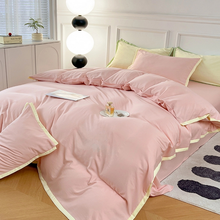 91家纺网 家纺一手货源 找家纺 （总）VIP被业 2025新款赛天丝凉感透气四件套单枕套