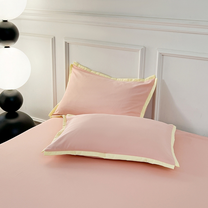 91家纺网 家纺一手货源 找家纺 VIP被业 2025新款赛天丝凉感透气四件套单枕套 冰粉钻