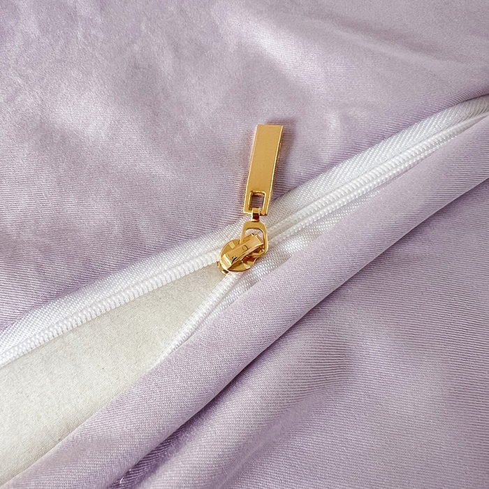 91家纺网 家纺一手货源 找家纺 VIP被业 2025新款赛天丝凉感透气四件套单枕套 烟紫晶