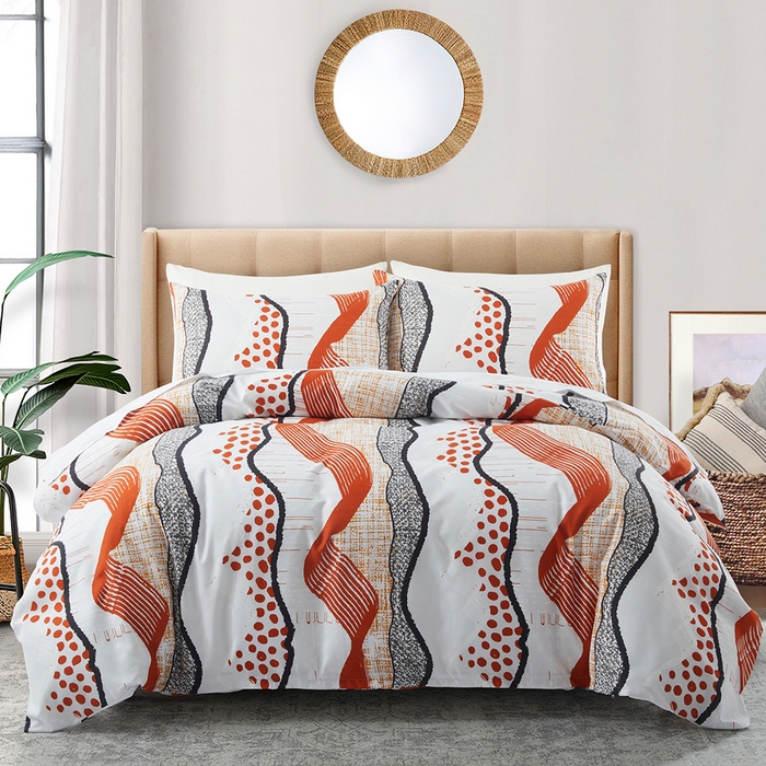 91家纺网 家纺一手货源 找家纺 （总）子不语家纺2025新款跨境外贸 大版印花三件套亚马逊Temu速卖 通Shein沃尔玛专供