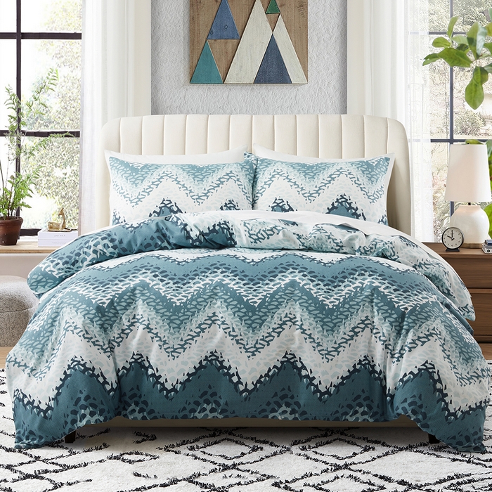 91家纺网 家纺一手货源 找家纺 （总）子不语家纺2025新款跨境外贸 大版印花三件套亚马逊Temu速卖 通Shein沃尔玛专供