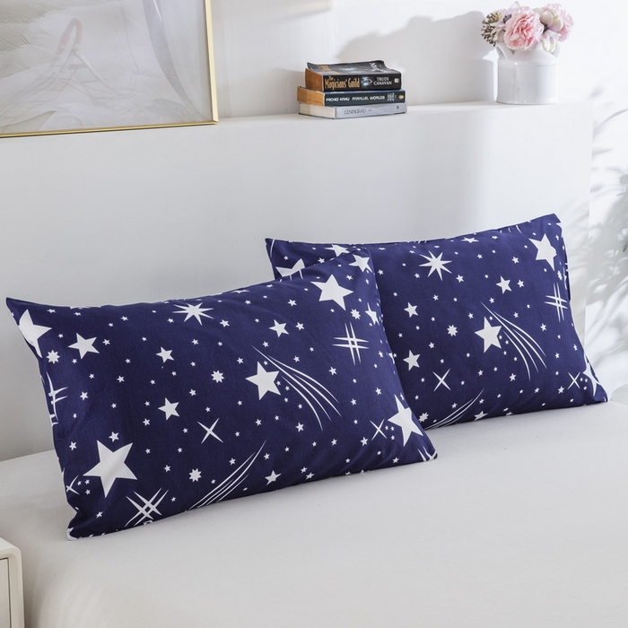 91家纺网 家纺一手货源 找家纺 子不语家纺2025新款跨境外贸 大版印花三件套亚马逊Temu速卖 通Shein沃尔玛专供 蓝星空