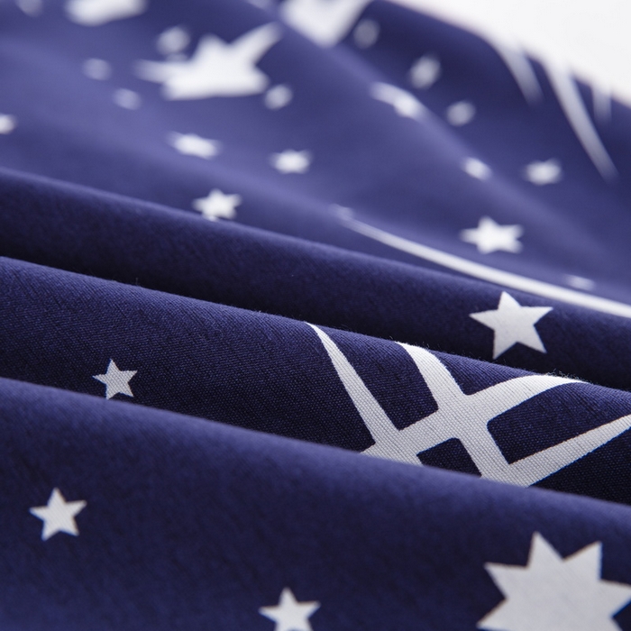 91家纺网 家纺一手货源 找家纺 子不语家纺2025新款跨境外贸 大版印花三件套亚马逊Temu速卖 通Shein沃尔玛专供 蓝星空