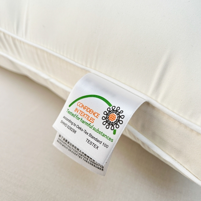 91家纺网 家纺一手货源 找家纺 （总）佳尚枕芯 2025新款亲肤纯色刺绣枕茶韵枕芯枕头