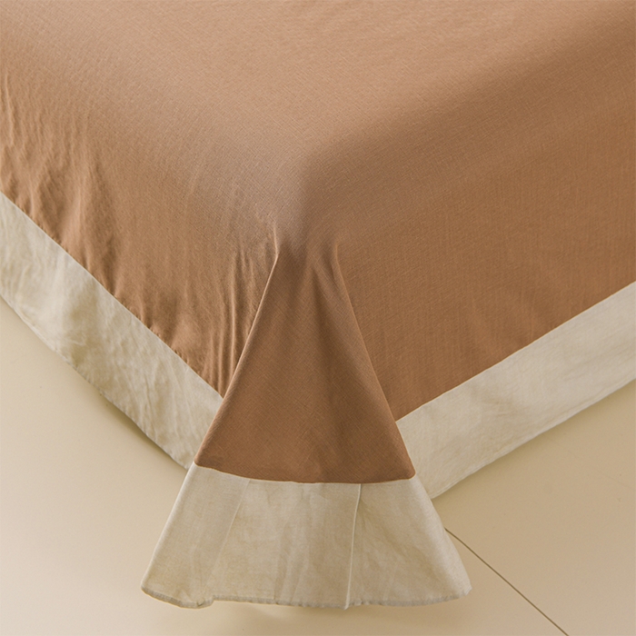 91家纺网 家纺一手货源 找家纺 金昱纺 2025新款A类全棉纯棉双层纱四件套 城南旧事-粽