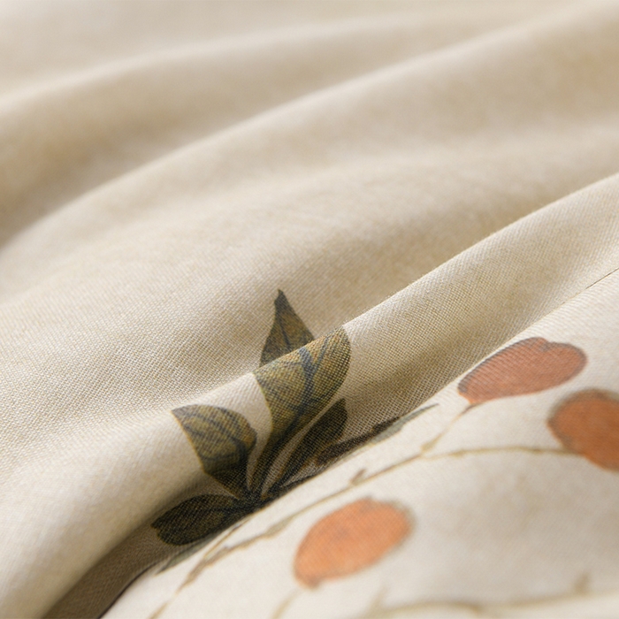 91家纺网 家纺一手货源 找家纺 金昱纺 2025新款A类全棉纯棉双层纱四件套 城南旧事-粽