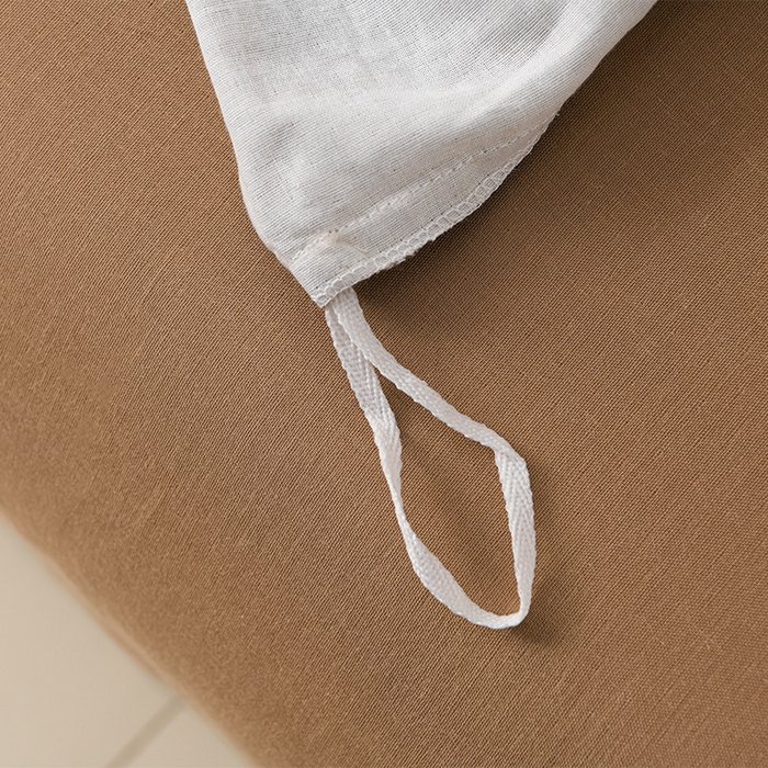 91家纺网 家纺一手货源 找家纺 金昱纺 2025新款A类全棉纯棉双层纱四件套 城南旧事-粽