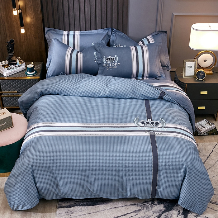 91家纺网 家纺一手货源 找家纺 （总）雲归梦 2025新款全棉活性13372印花四件套