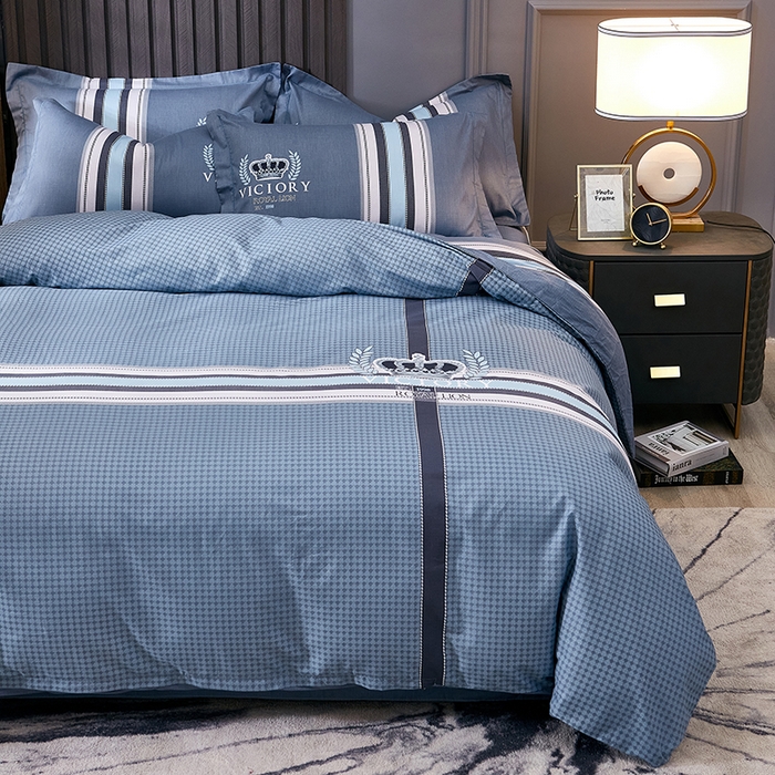 91家纺网 家纺一手货源 找家纺 （总）雲归梦 2025新款全棉活性13372印花四件套