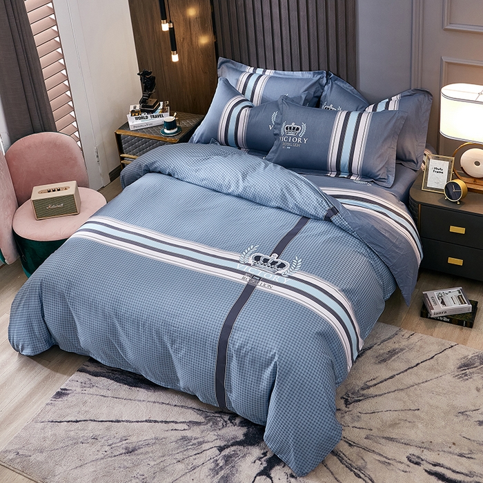 91家纺网 家纺一手货源 找家纺 （总）雲归梦 2025新款全棉活性13372印花四件套