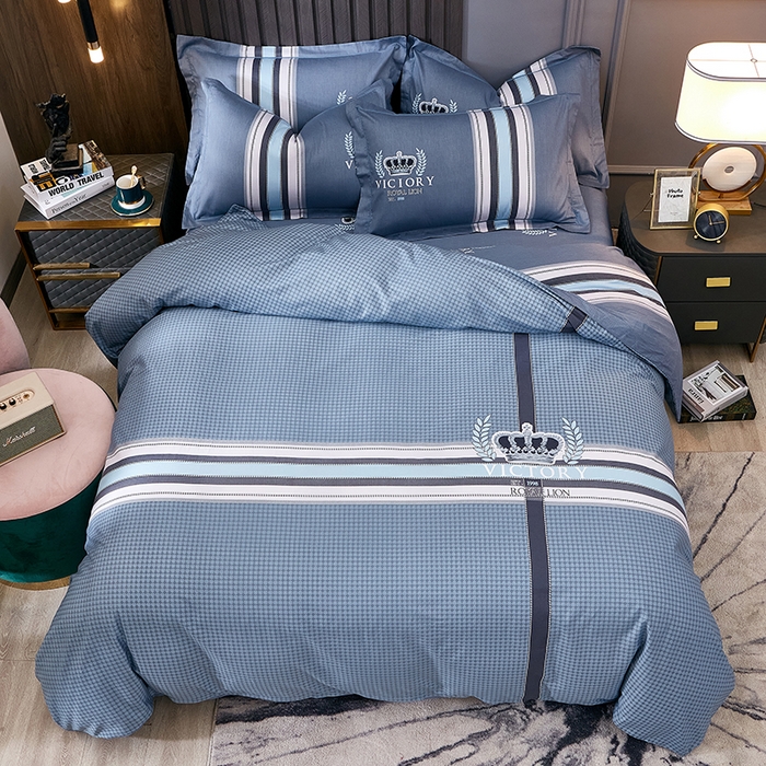 91家纺网 家纺一手货源 找家纺 （总）雲归梦 2025新款全棉活性13372印花四件套