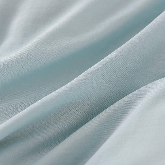 91家纺网 家纺一手货源 找家纺 金昱纺 2025新款A类全棉纯棉双层纱四件套 小蓝莓-蓝