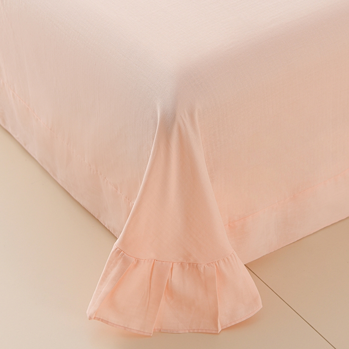 91家纺网 家纺一手货源 找家纺 金昱纺 2025新款A类全棉纯棉双层纱四件套 小美满-粉