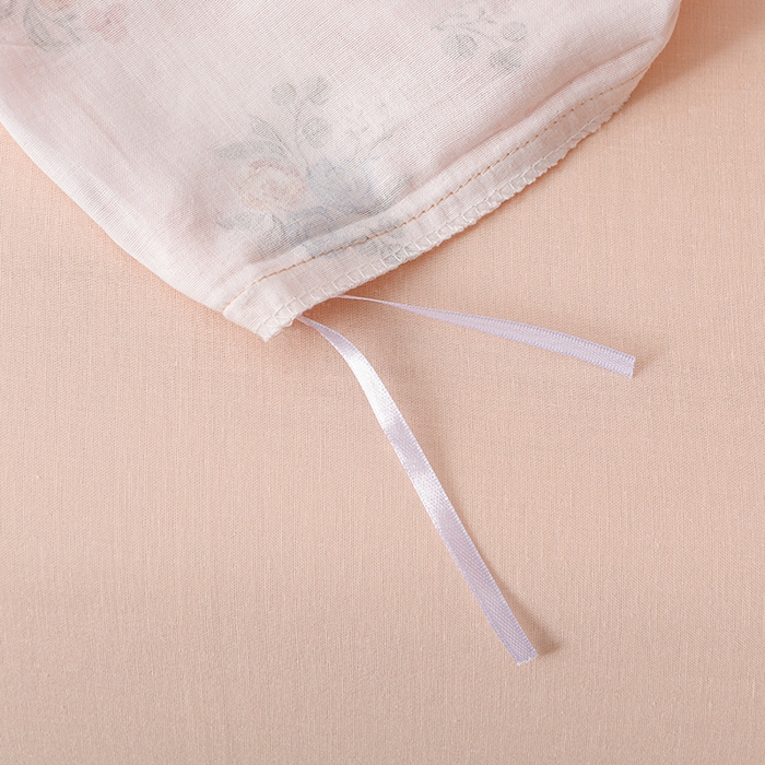 91家纺网 家纺一手货源 找家纺 金昱纺 2025新款A类全棉纯棉双层纱四件套 小美满-粉