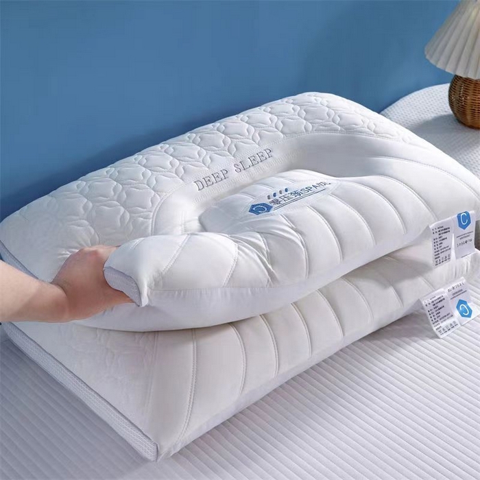 91家纺网 家纺一手货源 找家纺 佳尚枕芯 2025新款乳胶零压力定型枕护颈助睡眠枕 枕头枕芯 零压力乳胶枕 48x74cm/只 低枕