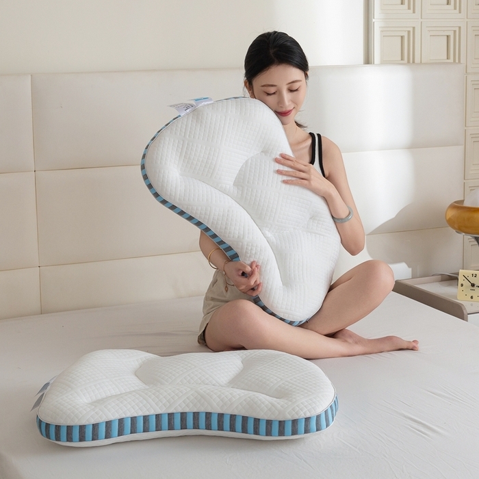 91家纺网 家纺一手货源 找家纺 （总）羽凡居 2025新款针织云朵枕头枕芯