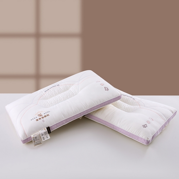 91家纺网 家纺一手货源 找家纺 （总）羽凡居 2025新款提花麦香蚕柔枕