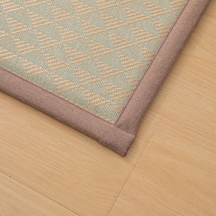 91家纺网 家纺一手货源 找家纺  （买家秀）（爆款花型 不断货）藤席地垫日式榻榻米床边垫子打地铺睡觉凉席藤席凉席床垫软垫学生宿舍床垫 冰藤三角花