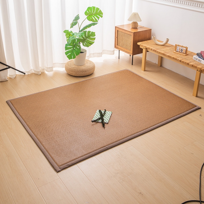 91家纺网 家纺一手货源 找家纺  （买家秀）（爆款花型 不断货）藤席地垫日式榻榻米床边垫子打地铺睡觉凉席藤席凉席床垫软垫学生宿舍床垫 饼干花