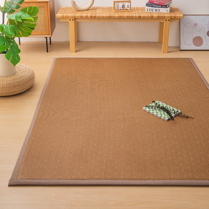 91家纺网 家纺一手货源 找家纺  （买家秀）（爆款花型 不断货）藤席地垫日式榻榻米床边垫子打地铺睡觉凉席藤席凉席床垫软垫学生宿舍床垫 饼干花