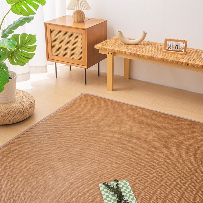 91家纺网 家纺一手货源 找家纺  （买家秀）（爆款花型 不断货）藤席地垫日式榻榻米床边垫子打地铺睡觉凉席藤席凉席床垫软垫学生宿舍床垫 饼干花