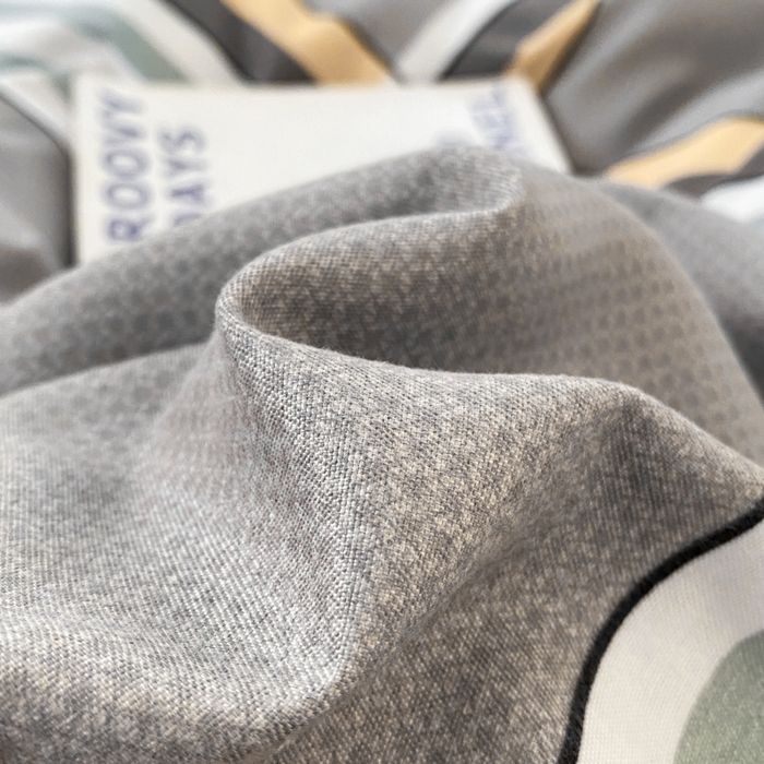 91家纺网 家纺一手货源 找家纺 简冠家纺 2025新款植物羊绒磨毛四件套 岁月静好