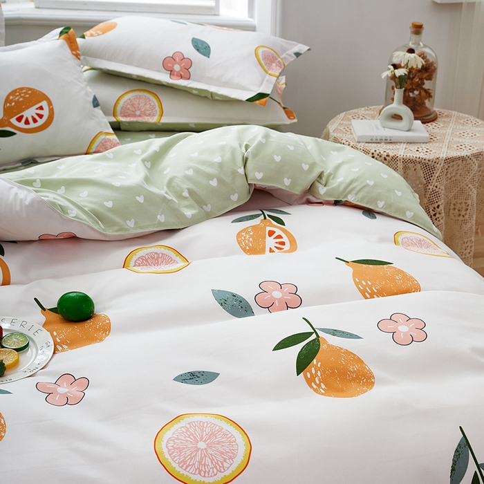 91家纺网 家纺一手货源 找家纺 简冠家纺 2025新款植物羊绒磨毛四件套 七分甜  米