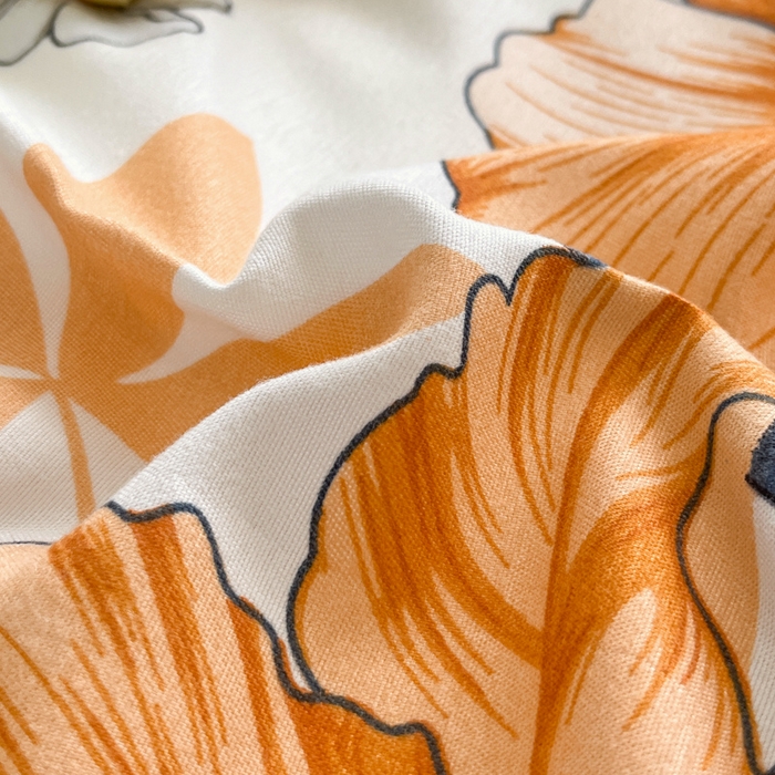 91家纺网 家纺一手货源 找家纺 简冠家纺 2025新款植物羊绒磨毛四件套 西域花开