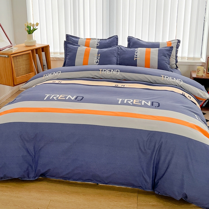 91家纺网 家纺一手货源 找家纺 简冠家纺 2025新款植物羊绒磨毛四件套 时光之城