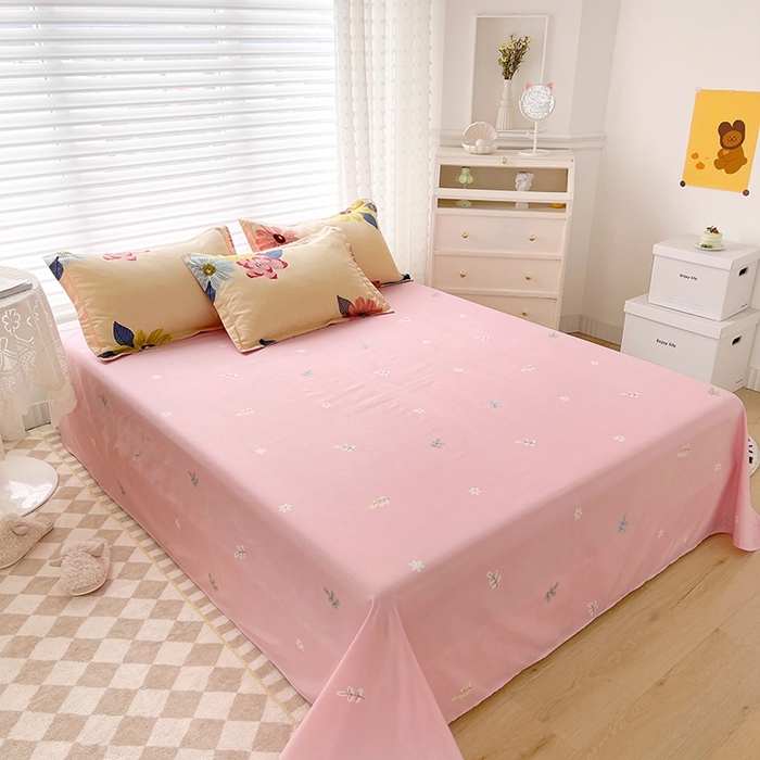 91家纺网 家纺一手货源 找家纺 简冠家纺 2025新款植物羊绒磨毛四件套 香榭丽舍