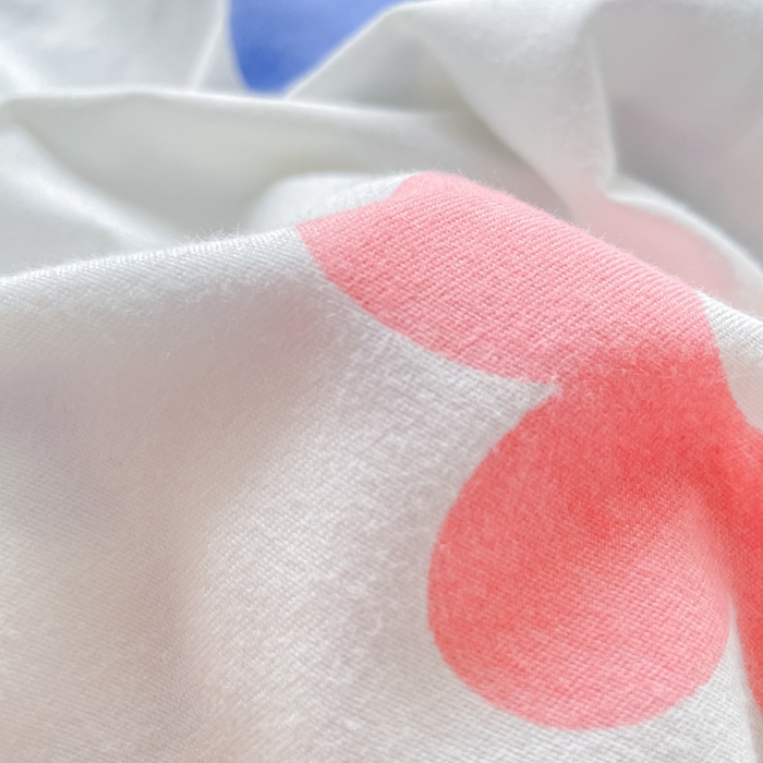 91家纺网 家纺一手货源 找家纺 简冠家纺 2025新款植物羊绒磨毛四件套 温婉花语-蓝