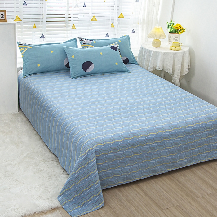 91家纺网 家纺一手货源 找家纺 简冠家纺 2025新款植物羊绒磨毛四件套 宜家田园