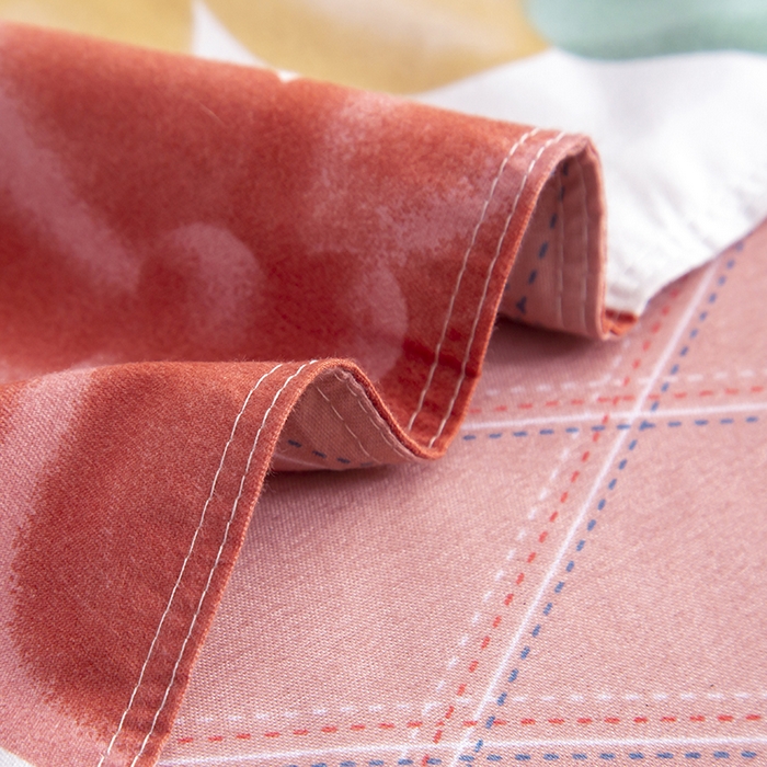 91家纺网 家纺一手货源 找家纺 简冠家纺 2025新款植物羊绒磨毛四件套 盈盈花香