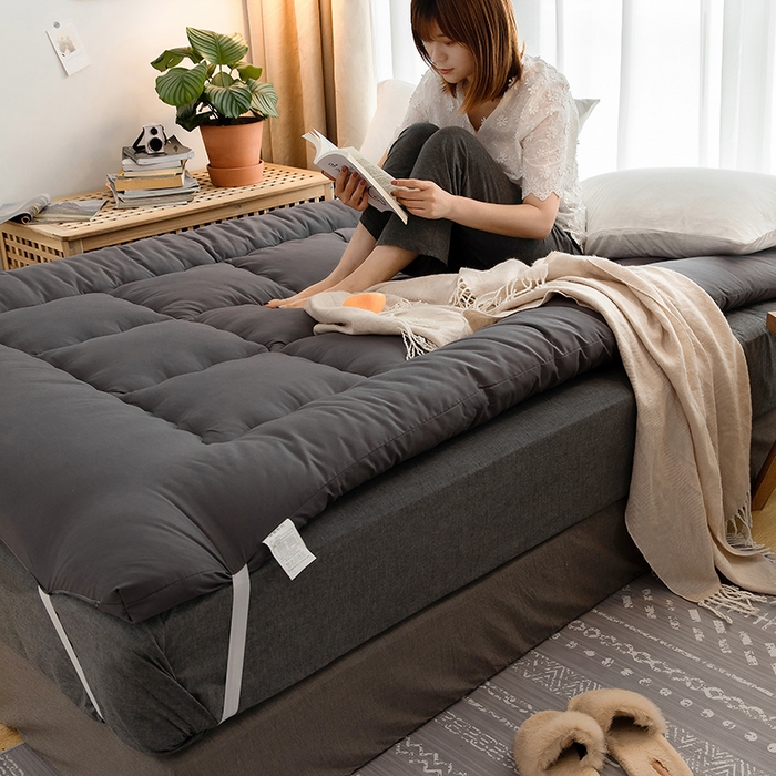 （总）VIP被业 2025新款学生宿舍床垫三四六件套被褥非纯棉单人床用品印花软床垫