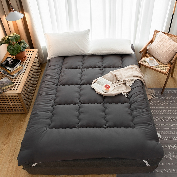 91家纺网 家纺一手货源 找家纺 （总）VIP被业 2025新款学生宿舍床垫三四六件套被褥非纯棉单人床用品印花软床垫