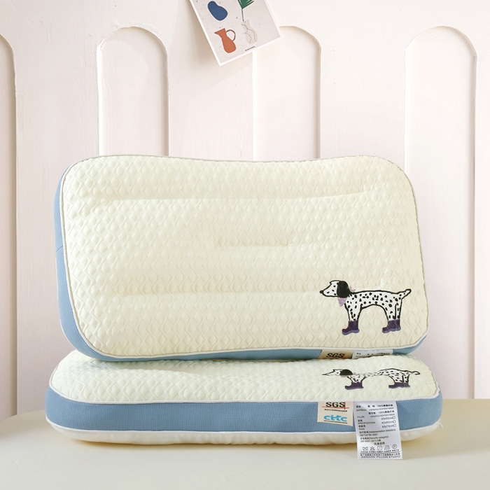 91家纺网 家纺一手货源 找家纺 （总）冬巢 2025新款针织卡通小熊亲子组合枕儿童学生成人款枕头枕芯