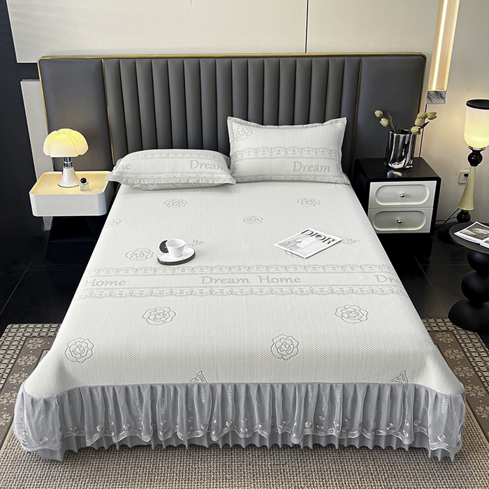 91家纺网 家纺一手货源 找家纺 （总）阿牛席业 2025新款凉感床盖系列