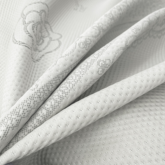91家纺网 家纺一手货源 找家纺 阿牛席业 2025新款凉感床盖系列 z-爱家白色（床盖）