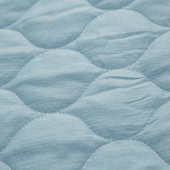 91家纺网 家纺一手货源 找家纺 （总）爱妮玖玖 2025新款全套夹棉床裙床笠四件套夏风款