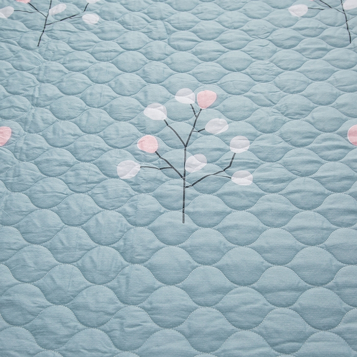 91家纺网 家纺一手货源 找家纺 （总）爱妮玖玖 2025新款全套夹棉床裙床笠四件套夏风款