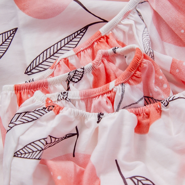 91家纺网 家纺一手货源 找家纺 爱妮玖玖 2025新款夏风系列单层床笠 樱桃