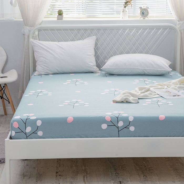 91家纺网 家纺一手货源 找家纺 爱妮玖玖 2025新款夏风系列单层床笠 阿黛尔