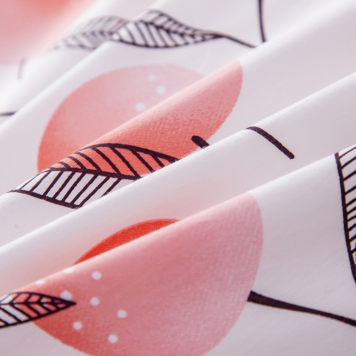 91家纺网 家纺一手货源 找家纺 爱妮玖玖 2025新款夏风系列单层床笠 樱桃