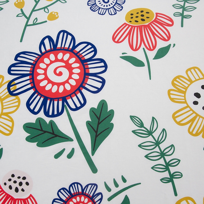 91家纺网 家纺一手货源 找家纺 爱妮玖玖 2025新款夏风系列单层床笠 太阳花