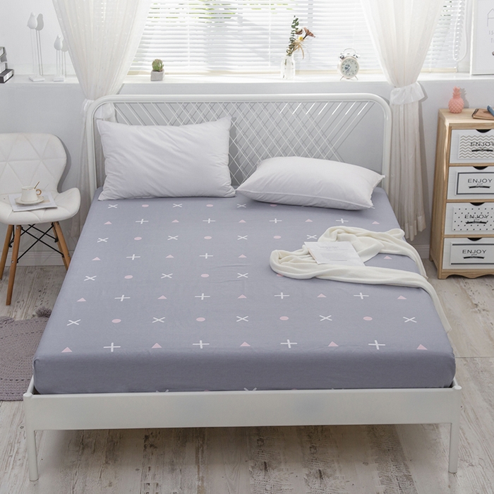 91家纺网 家纺一手货源 找家纺 爱妮玖玖 2025新款夏风系列单层床笠 魔力时代