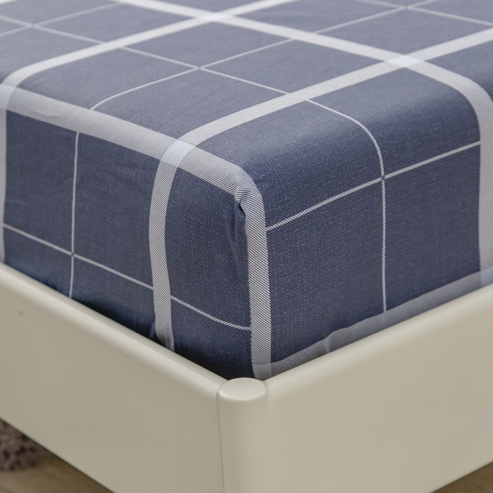 91家纺网 家纺一手货源 找家纺 爱妮玖玖 2025新款夏风系列单层床笠 悠然格调