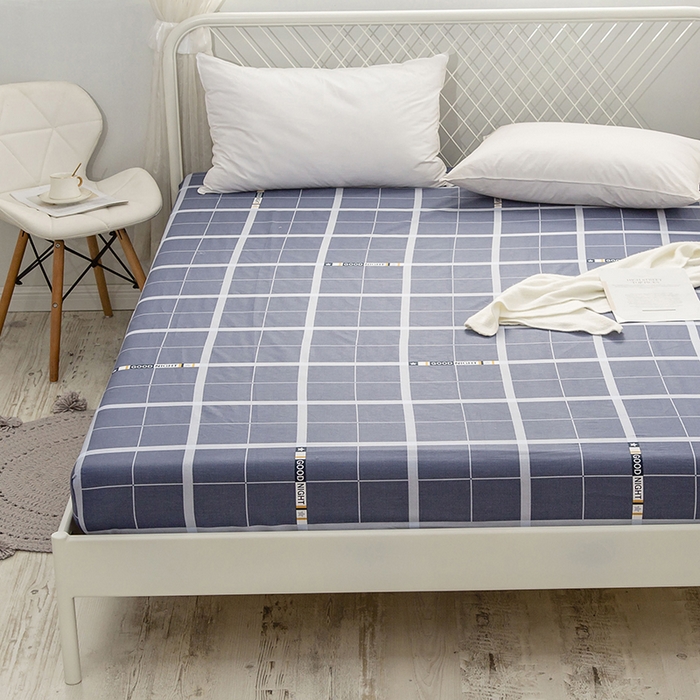 91家纺网 家纺一手货源 找家纺 爱妮玖玖 2025新款夏风系列单层床笠 悠然格调